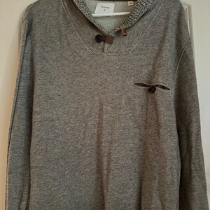 Billy Reid Gray Lightweight Shirt Jacket, Nordstrom